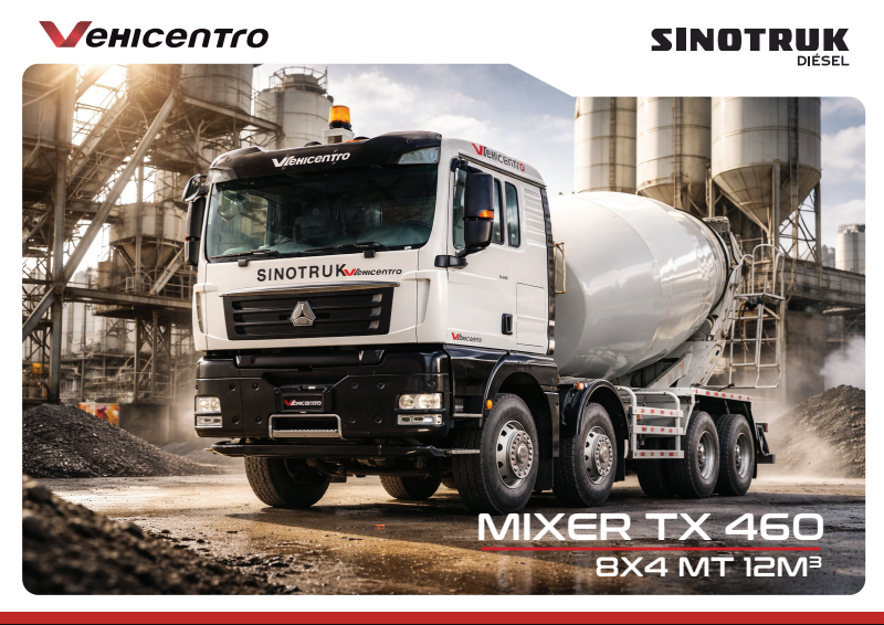 Sinotruk TX 460 MIXER